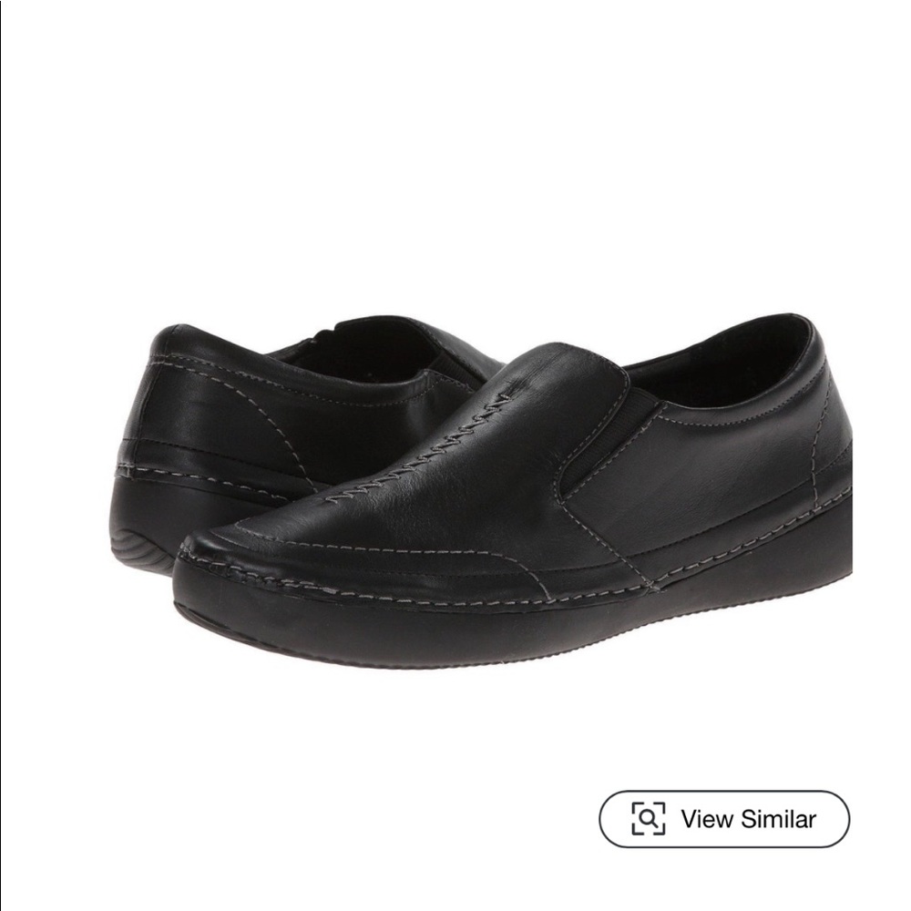 Vionic Addison Leather Closed Toe Loafers size 6